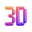 3D icons（黑金3D图表库）